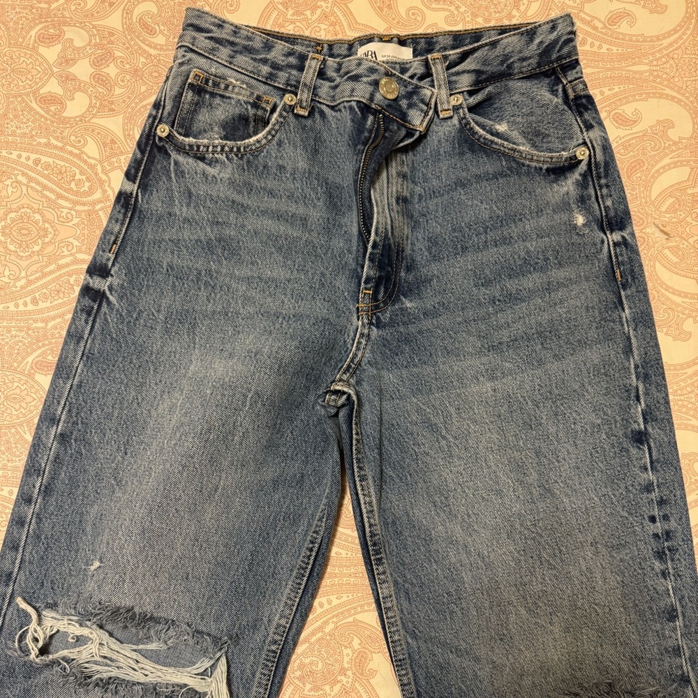 Zara Classic Blue Denim Jeans